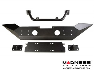 Jeep Gladiator Spartan Bumper w/ High Clearance Ends & Overrider - Front Jeep Gladiator Spartan Bumper w/ High Clearance Ends & Overrider - Front